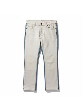 FRAME DENIM White Colorblock Le High Straight Leg Jeans Women’s Size 28